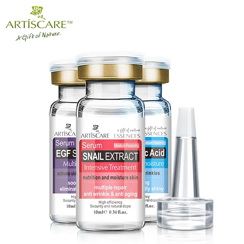 🧪 Kit de Séruns Faciais ARTISCARE – 8 Frascos Concentrados